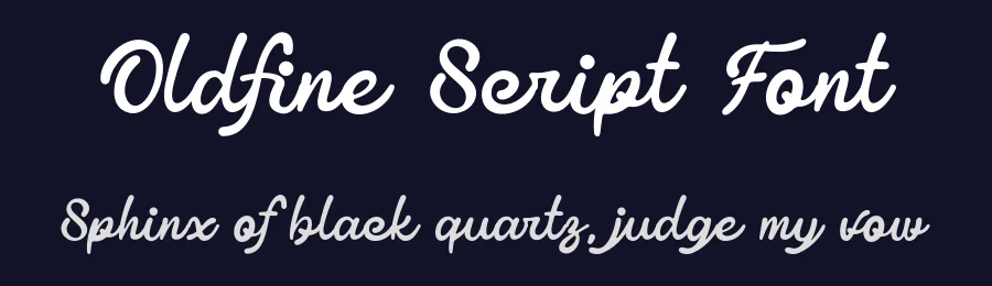 Oldfine Script Font by roomspace.cl — Display Font — thumbnail 2