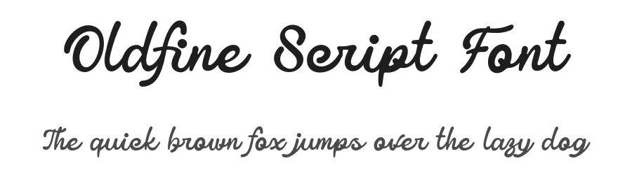 Oldfine Script Font by roomspace.cl — Display Font