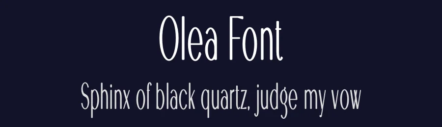 Olea Font by vpcreativeshop — Display Font — thumbnail 2