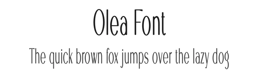 Olea Font by vpcreativeshop — Display Font