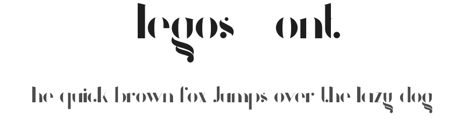 Olegos Font by Wassim Awadallah โ Display Font
