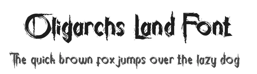 Oligarchs Land Font by noahtype — Blackletter Font