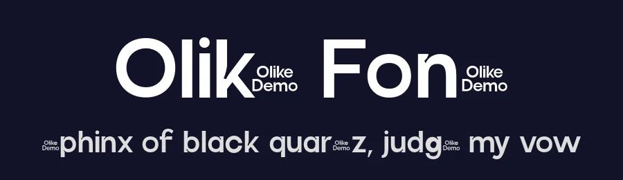 Olike Font by Typicaltype — Display Font — thumbnail 2
