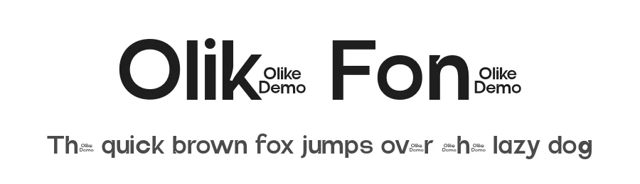 Olike Font by Typicaltype — Display Font