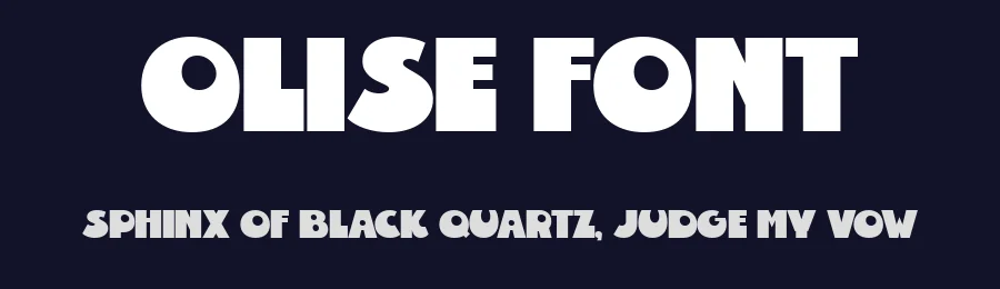 Olise Font by Pekotype — Display Font — thumbnail 2