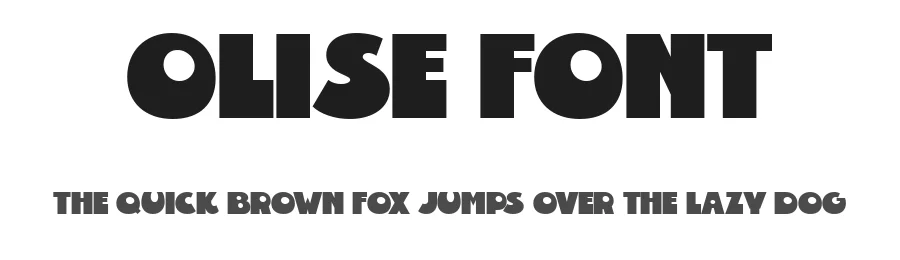 Olise Font by Pekotype — Display Font
