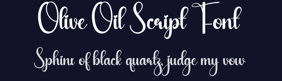 Olive Oil Script Font by creativeletter — Script Handwritten Font — thumbnail 2