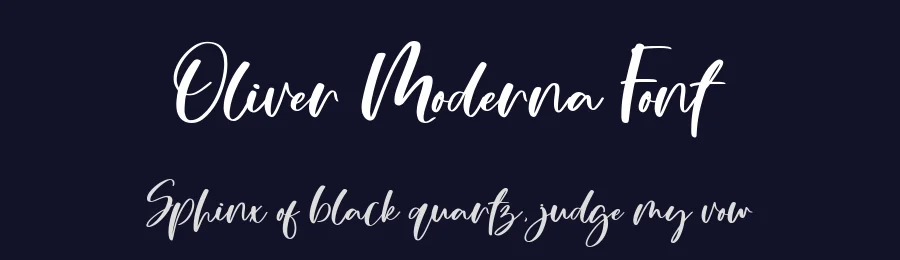 Oliver Moderna Font by Paily Studio — Script Handwritten Font — thumbnail 2
