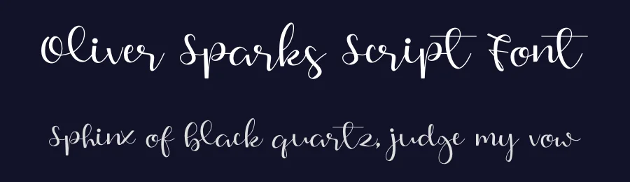 Oliver Sparks Script Font by letterenastudios — Script Handwritten Font — thumbnail 2