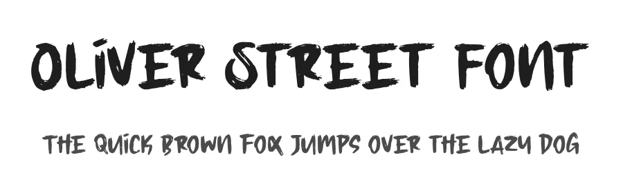 Oliver Street Font by Denustudios — Script Handwritten Font