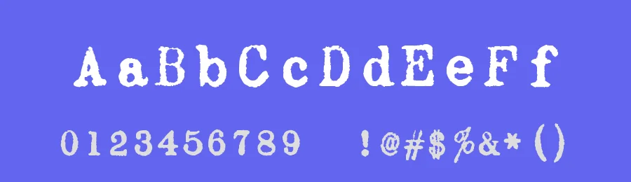 Olivetti Lettera 22 Typewriter Font by zai — Display Font — thumbnail 3