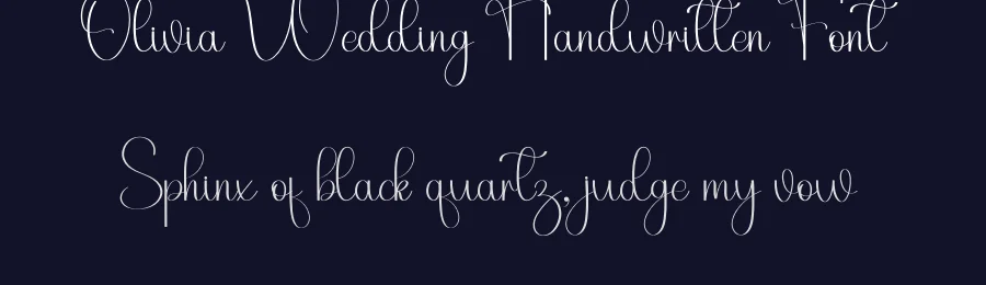 Olivia Wedding Handwritten Font by inermediaSTUDIO — Script Handwritten Font — thumbnail 2