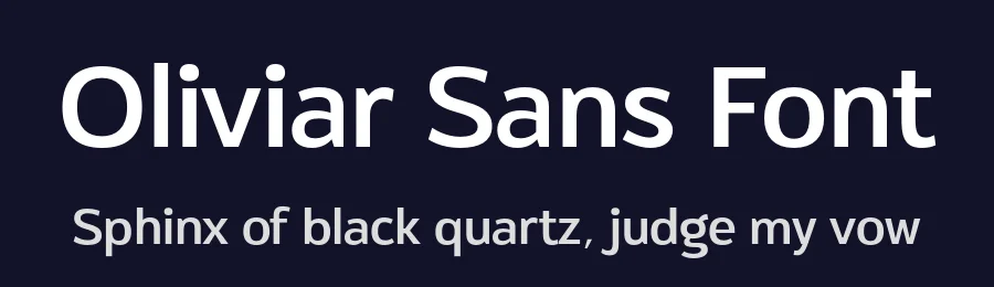 Oliviar Sans Font by AF Studio — Sans Serif Font — thumbnail 2