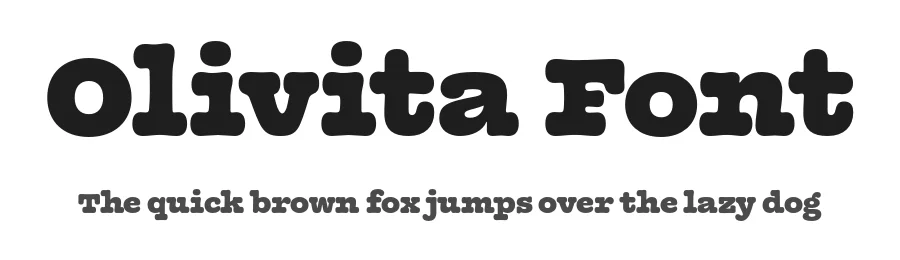 Olivita Font by Plau — Slab Serif Font