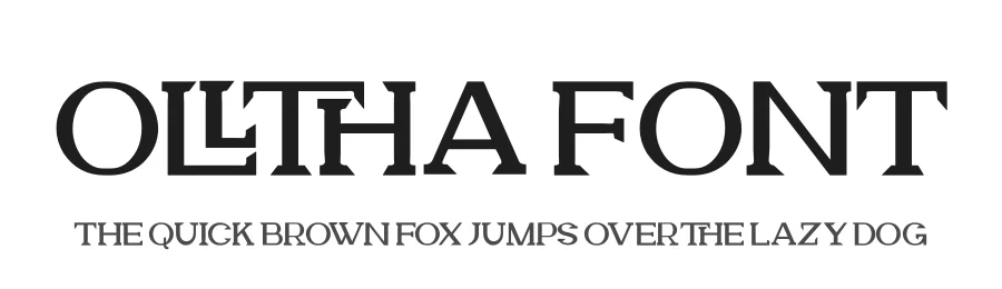 Olltha Font by hayoyuka8 — Serif Font