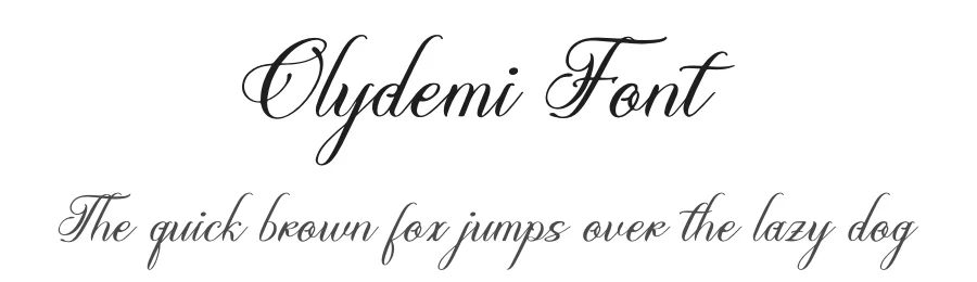 Olydemi Font by Denustudios — Script Handwritten Font