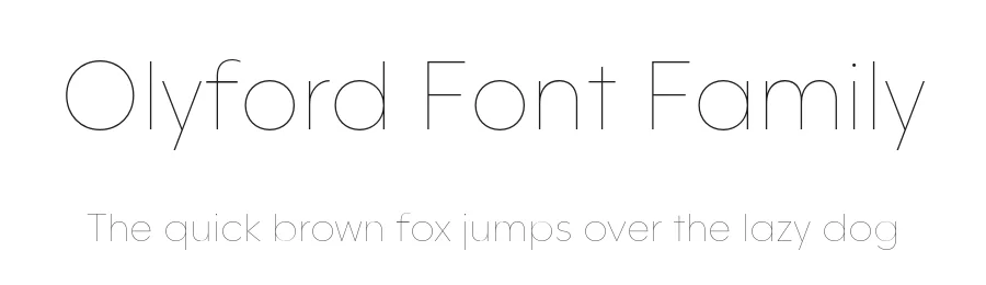 Olyford Font Family by NicolassFonts — Sans Serif Font