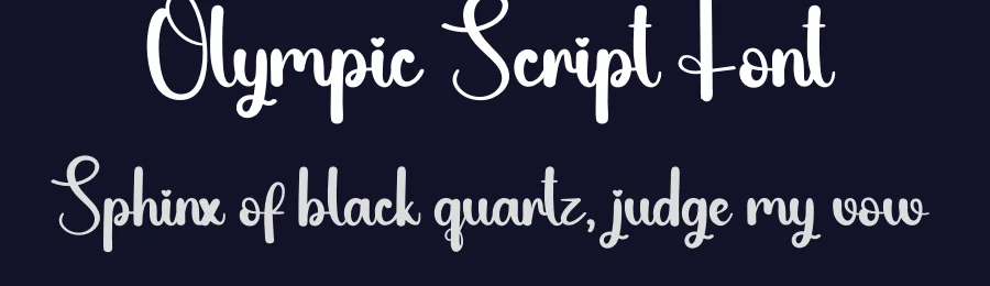 Olympic Script Font by andikastudio — Script Handwritten Font — thumbnail 2