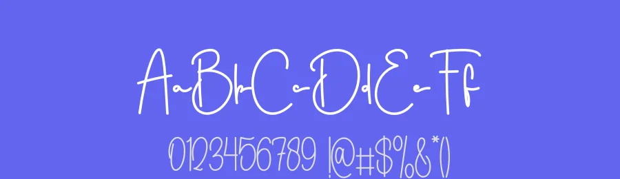 Olympush – Minimal Handwritten Font by freshtypeink — Script Handwritten Font — thumbnail 3