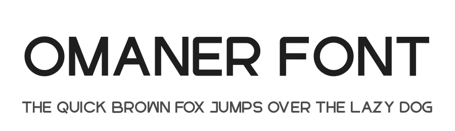 Omaner Font by hayoyuka8 — Display Font