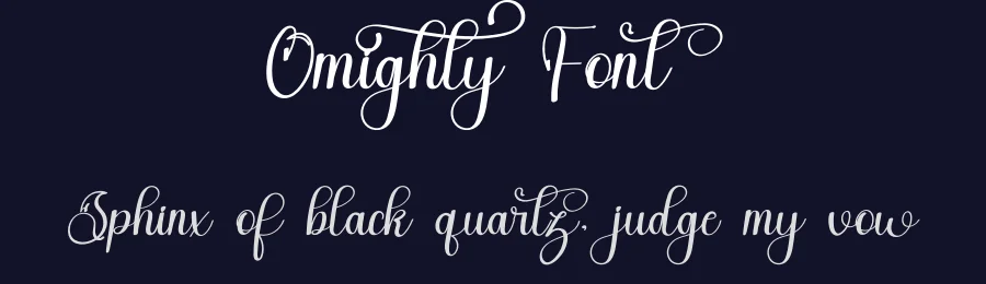 Omighty Font by inermediaSTUDIO — Script Handwritten Font — thumbnail 2