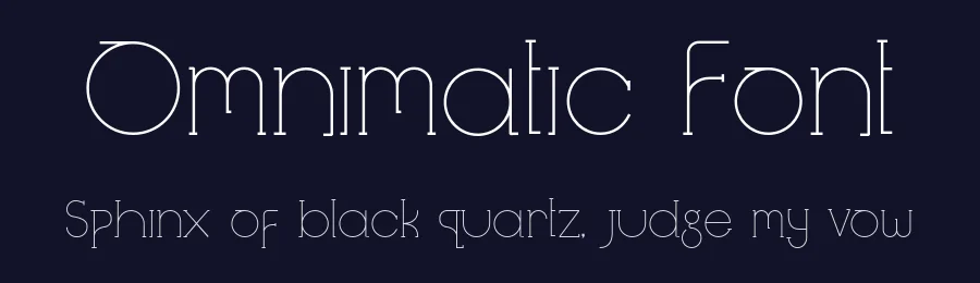 Omnimatic Font by ibracreative — Slab Serif Font — thumbnail 2