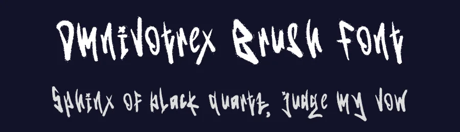 Omnivotrex Brush Font by Dhabee — Script Handwritten Font — thumbnail 2
