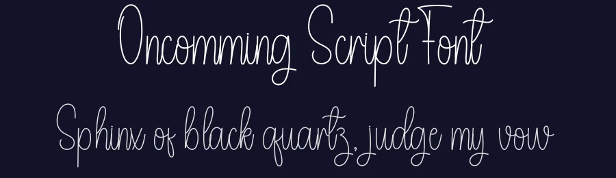 Oncomming Script Font by andikastudio — Script Handwritten Font — thumbnail 2