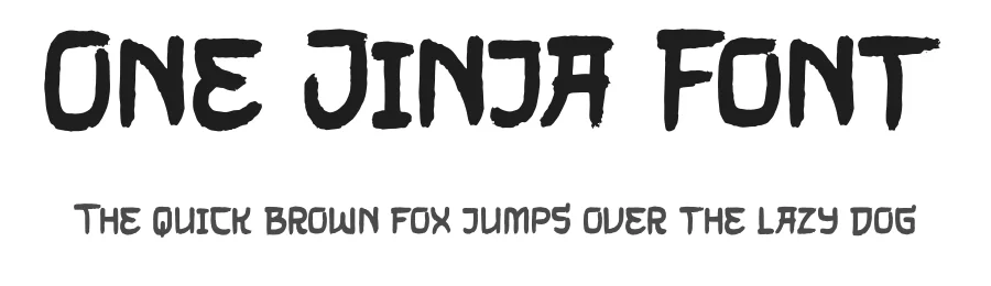 One Jinja Font by Denustudios — Script Handwritten Font