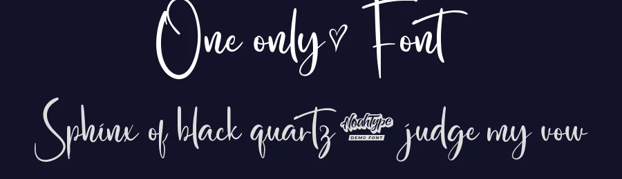 One Only Font by noahtype — Script Handwritten Font — thumbnail 2
