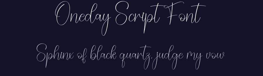 Oneday Script Font by andikastudio — Script Handwritten Font — thumbnail 2