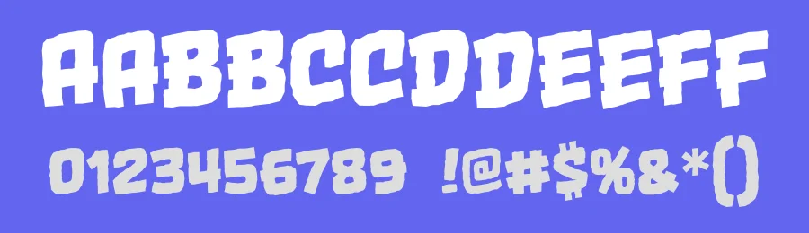 OneTwoPunch BB font by Hamilton — Display Font — thumbnail 3