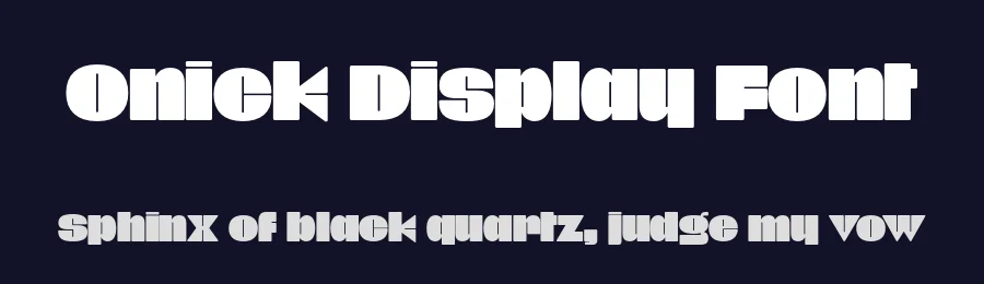 Onick Display Font by Dharma Type — Display Font — thumbnail 2