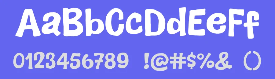 Onigiri Squishy Font by Khurasan — Display Font — thumbnail 3