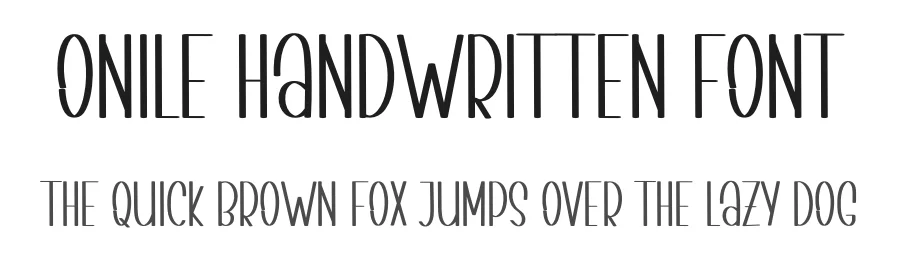 Onile Handwritten Font by inermediaSTUDIO — Display Font