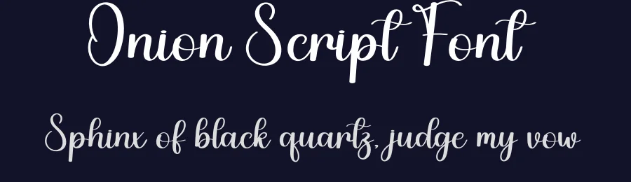 Onion Script Font by andikastudio — Script Handwritten Font — thumbnail 2