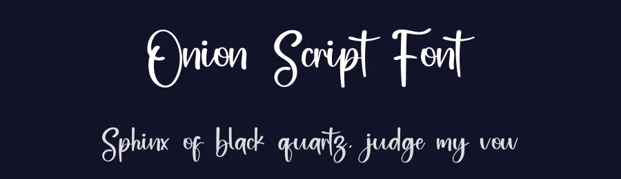 Onion Script Font by inermediaSTUDIO — Script Handwritten Font — thumbnail 2