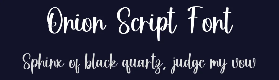 Onion Script Font by inermediaSTUDIO — Script Handwritten Font — thumbnail 2