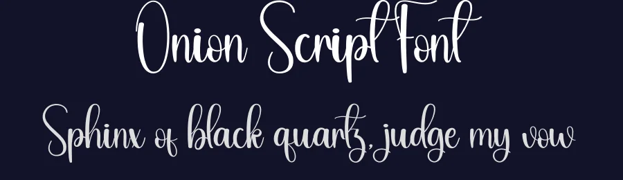 Onion Script Font by andikastudio — Script Handwritten Font — thumbnail 2
