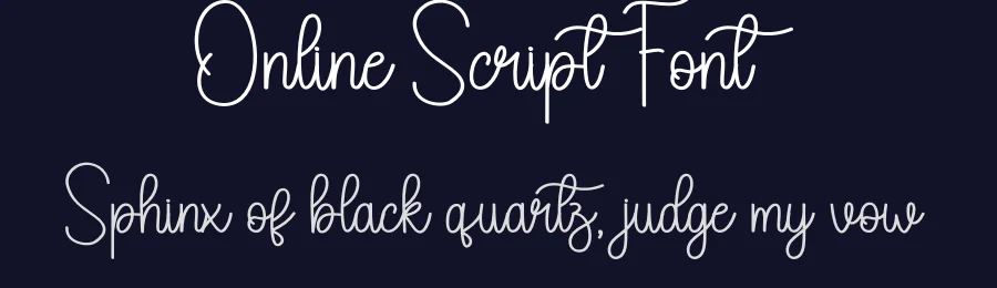 Online Script Font by andikastudio — Script Handwritten Font — thumbnail 2