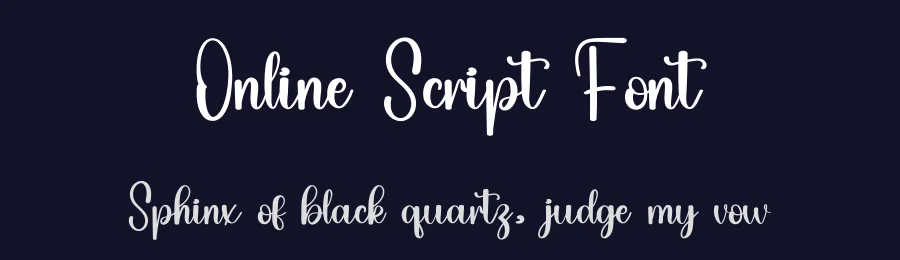 Online Script Font by inermediaSTUDIO — Script Handwritten Font — thumbnail 2