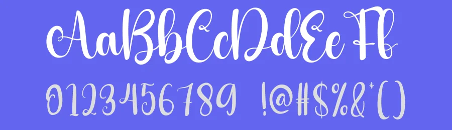 Online Script Typeface by creativeletter — Script Handwritten Font — thumbnail 3