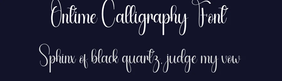 Ontime Calligraphy Font by andikastudio — Script Handwritten Font — thumbnail 2
