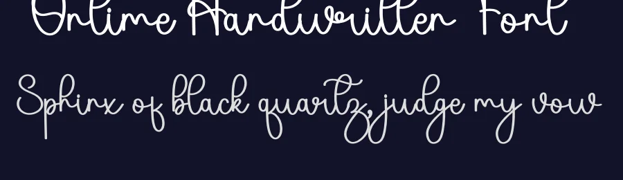 Ontime Handwritten Font by inermediaSTUDIO — Script Handwritten Font — thumbnail 2