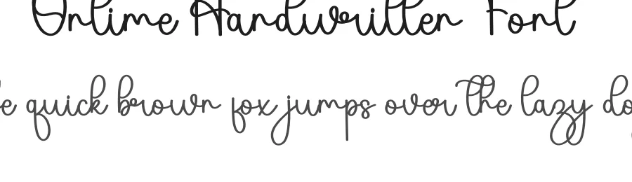 Ontime Handwritten Font by inermediaSTUDIO — Script Handwritten Font