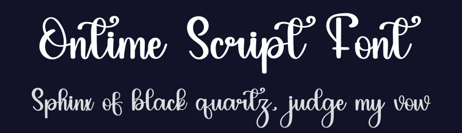 Ontime Script Font by inermediaSTUDIO — Script Handwritten Font — thumbnail 2