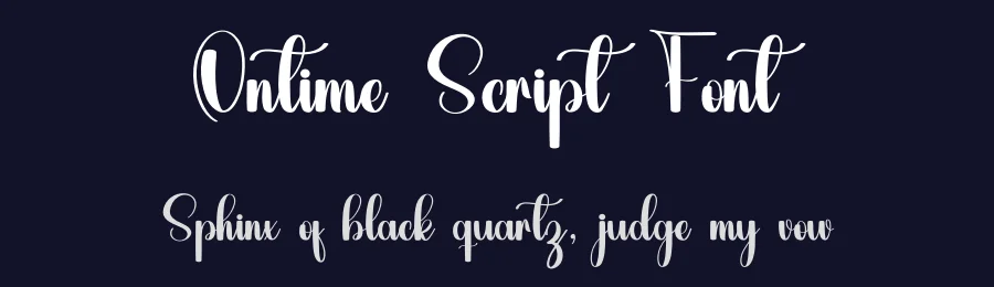 Ontime Script Font by inermediaSTUDIO — Script Handwritten Font — thumbnail 2