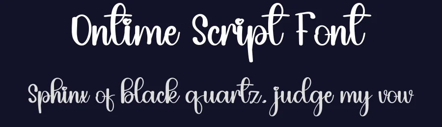 Ontime Script Font by inermediaSTUDIO — Script Handwritten Font — thumbnail 2