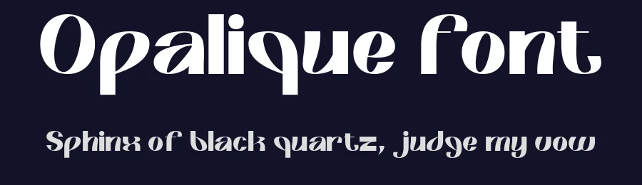 Opalique Font by Muksal Creative — Sans Serif Font — thumbnail 2