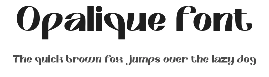 Opalique Font by Muksal Creative — Sans Serif Font